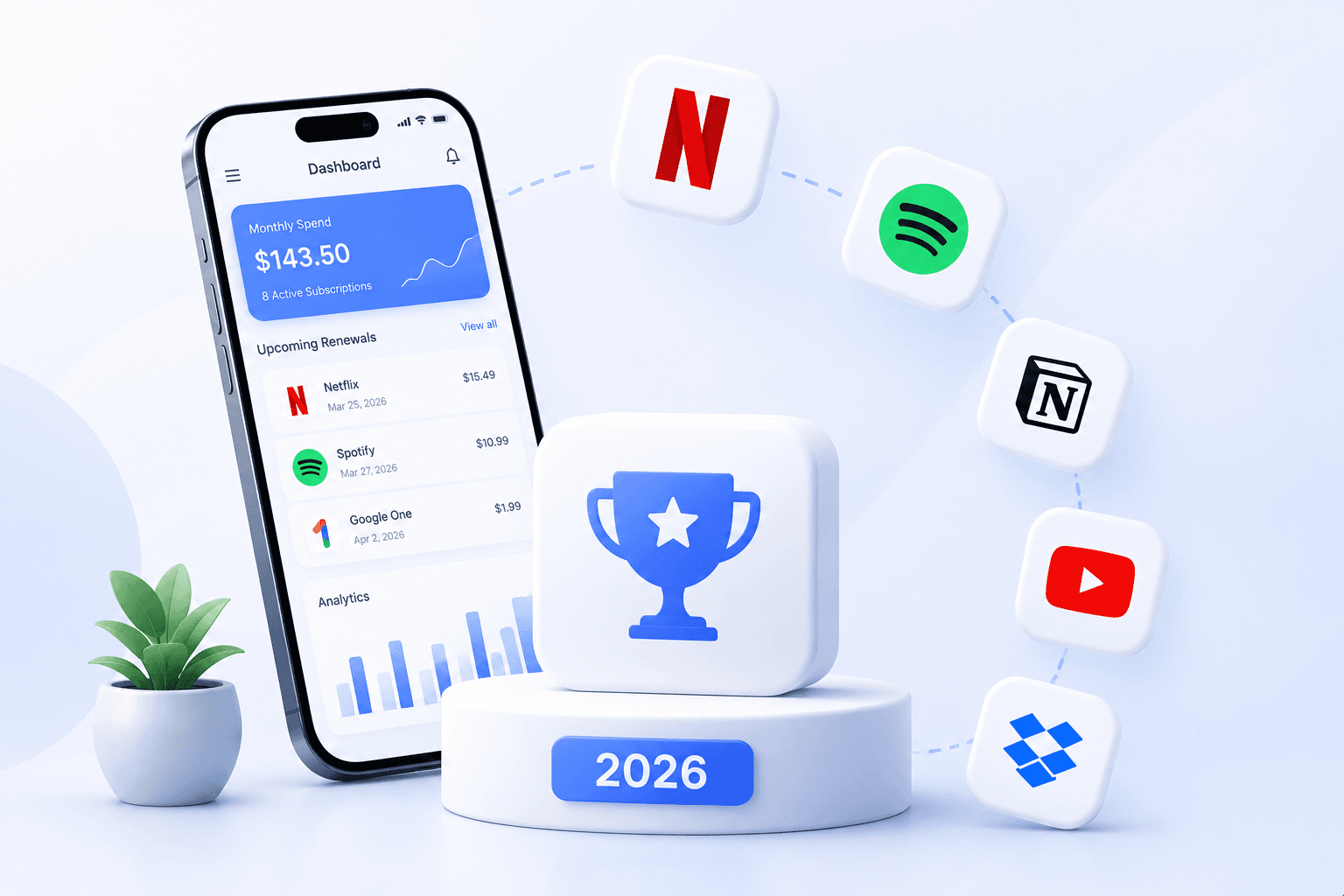 Best Subscription Tracker Apps in 2026